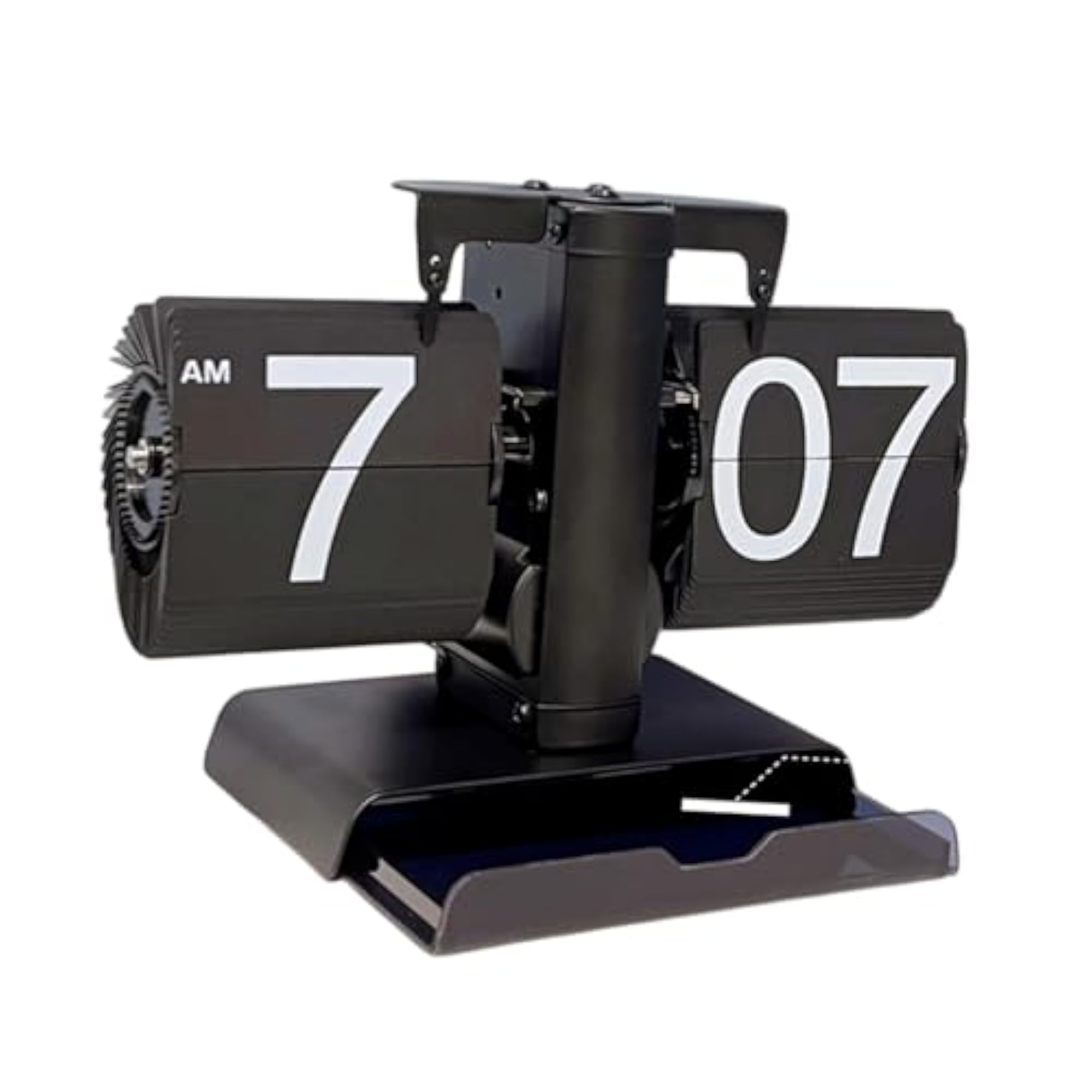 Flip Desk Clock Home Decor Mechanical Table Clock